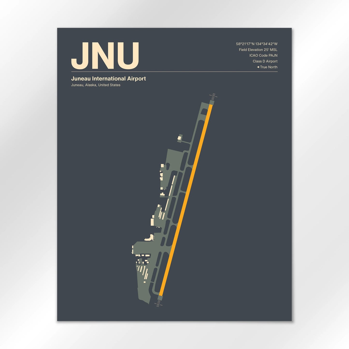 JNU Airport Diagram