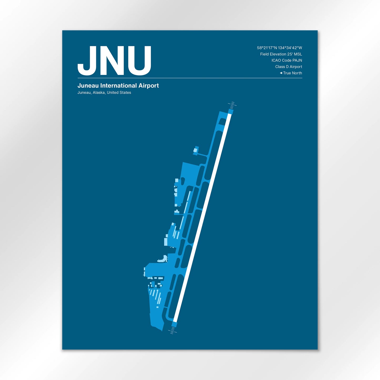 JNU Airport Diagram