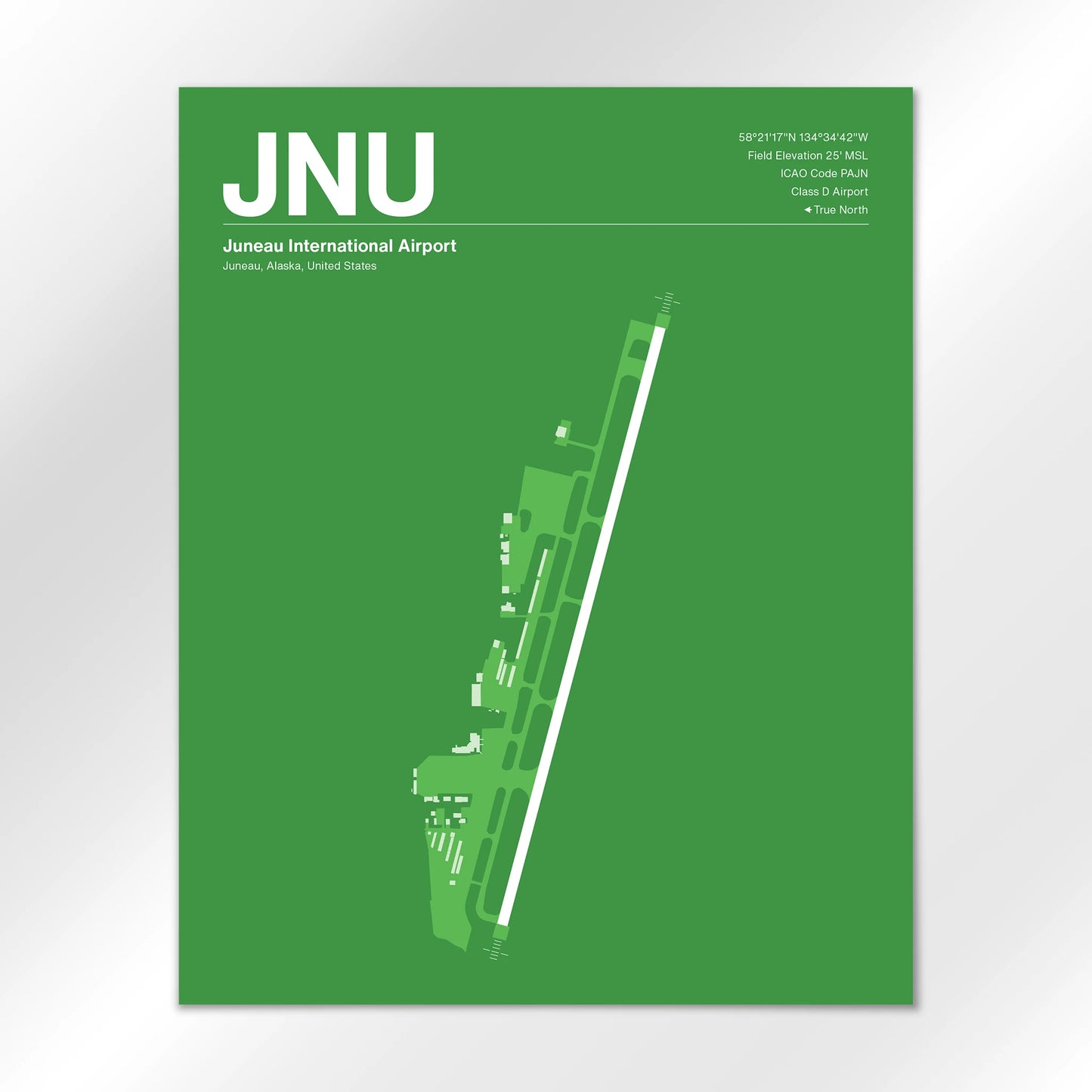 JNU Airport Diagram