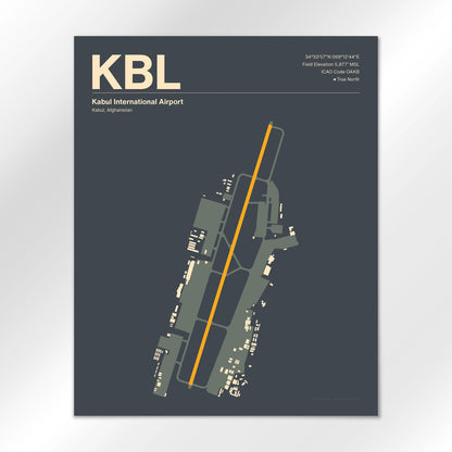 KBL Airport Diagram