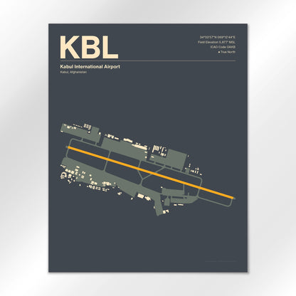 KBL Airport Diagram