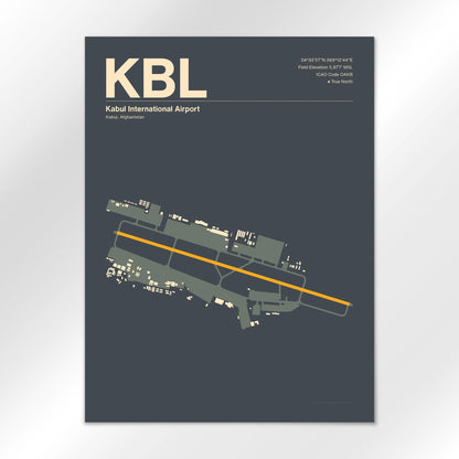 KBL Airport Diagram