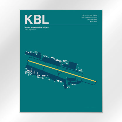 KBL Airport Diagram