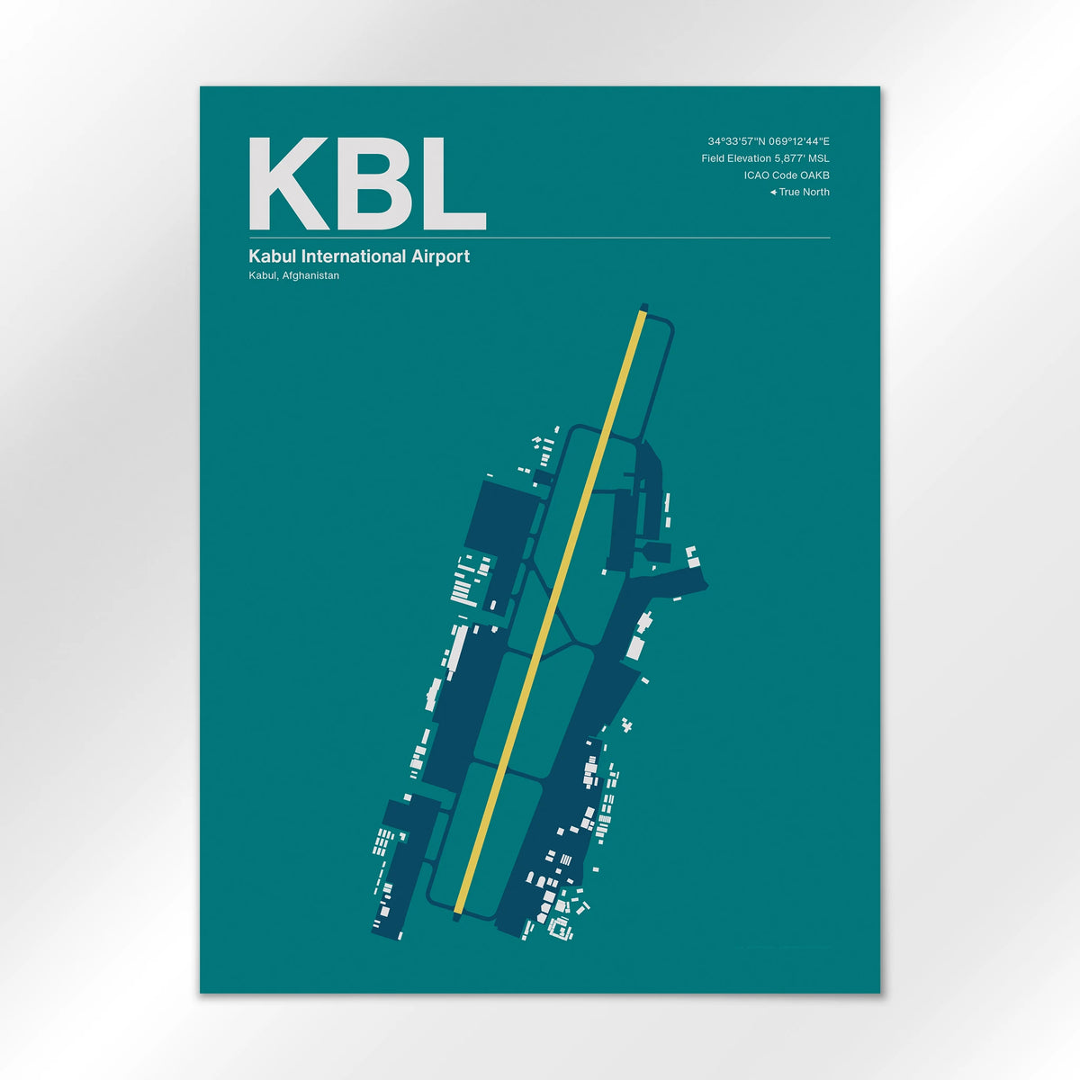 KBL Airport Diagram