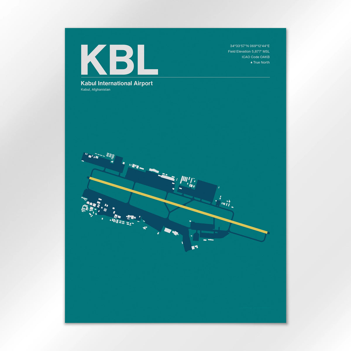 KBL Airport Diagram
