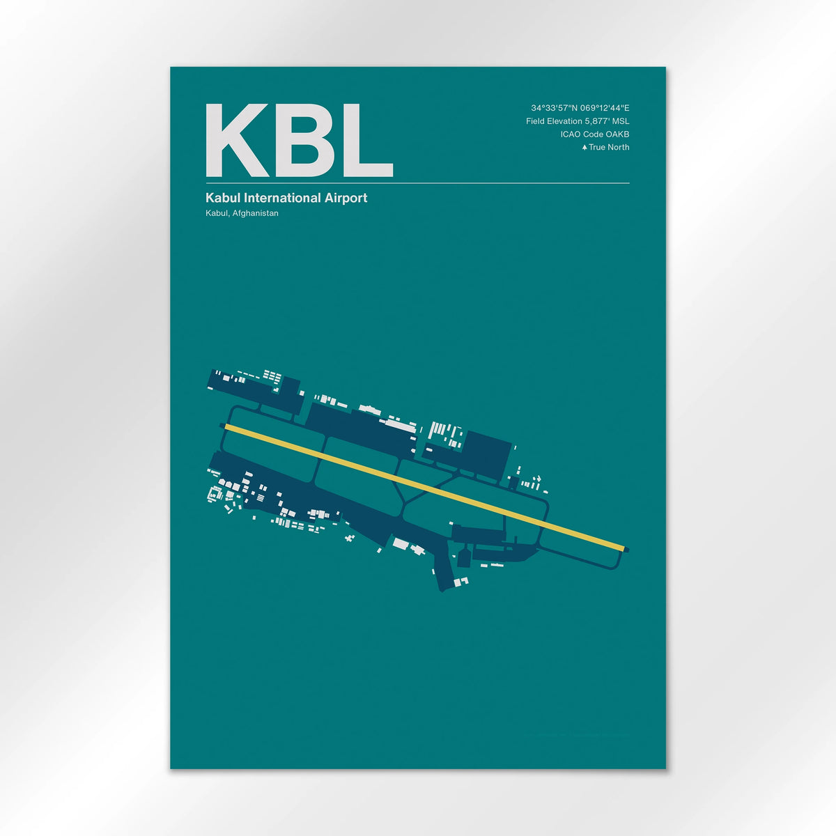 KBL Airport Diagram