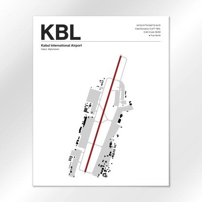 KBL Airport Diagram