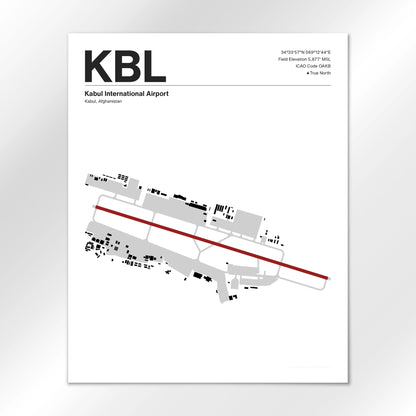 KBL Airport Diagram
