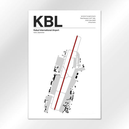 KBL Airport Diagram