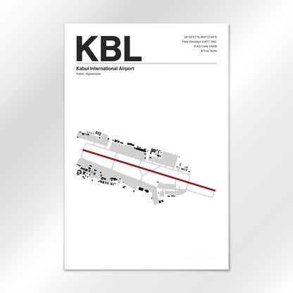 KBL Airport Diagram