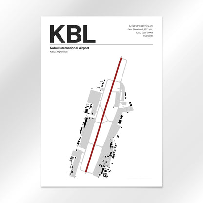 KBL Airport Diagram