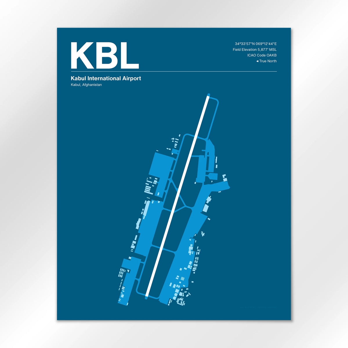 KBL Airport Diagram