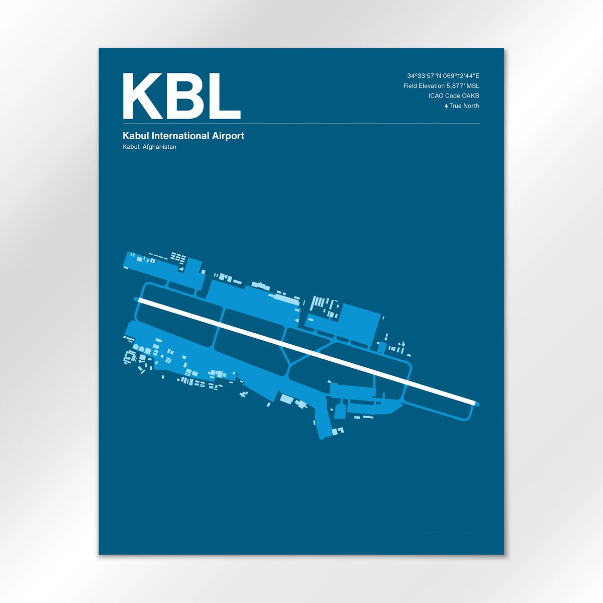 KBL Airport Diagram