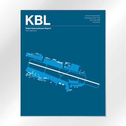 KBL Airport Diagram