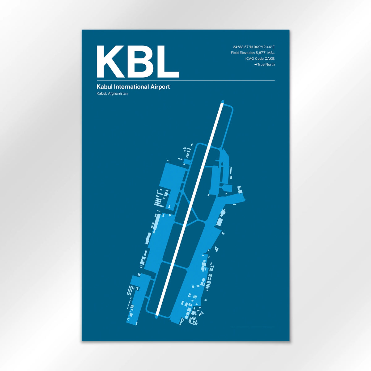 KBL Airport Diagram