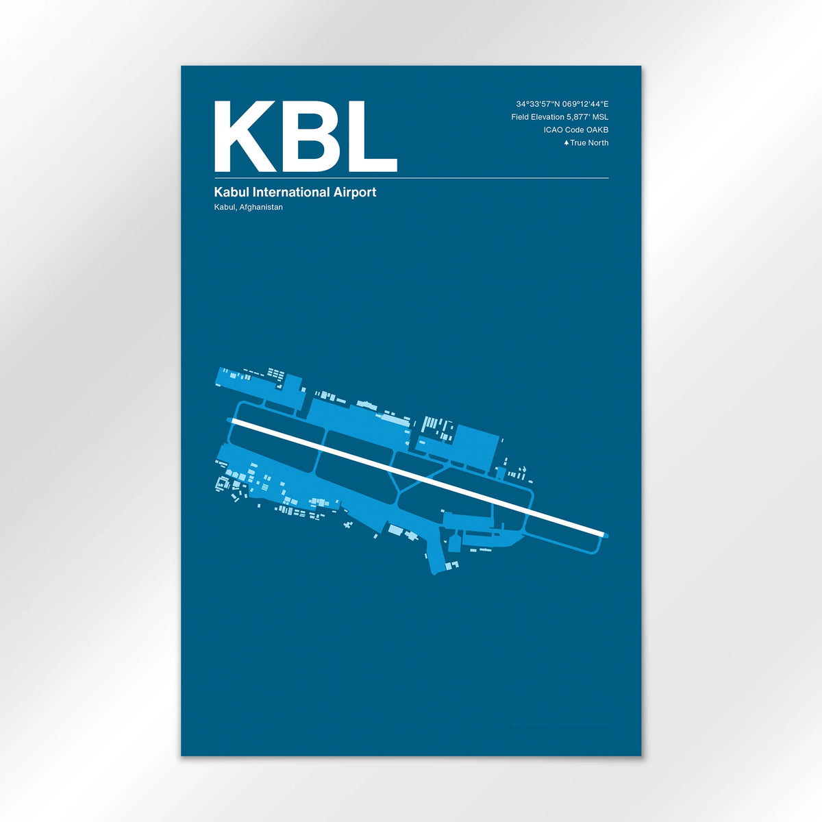 KBL Airport Diagram