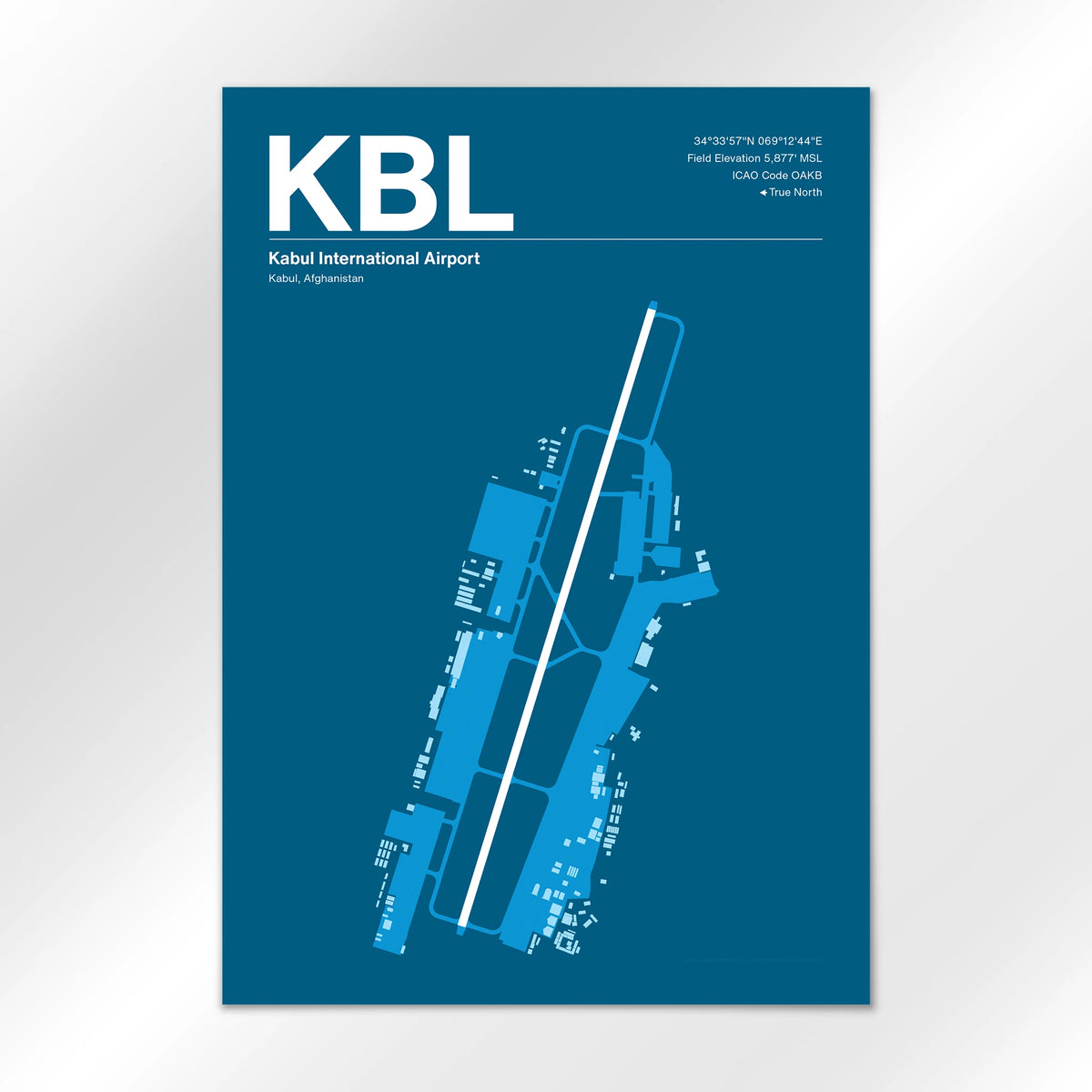 KBL Airport Diagram