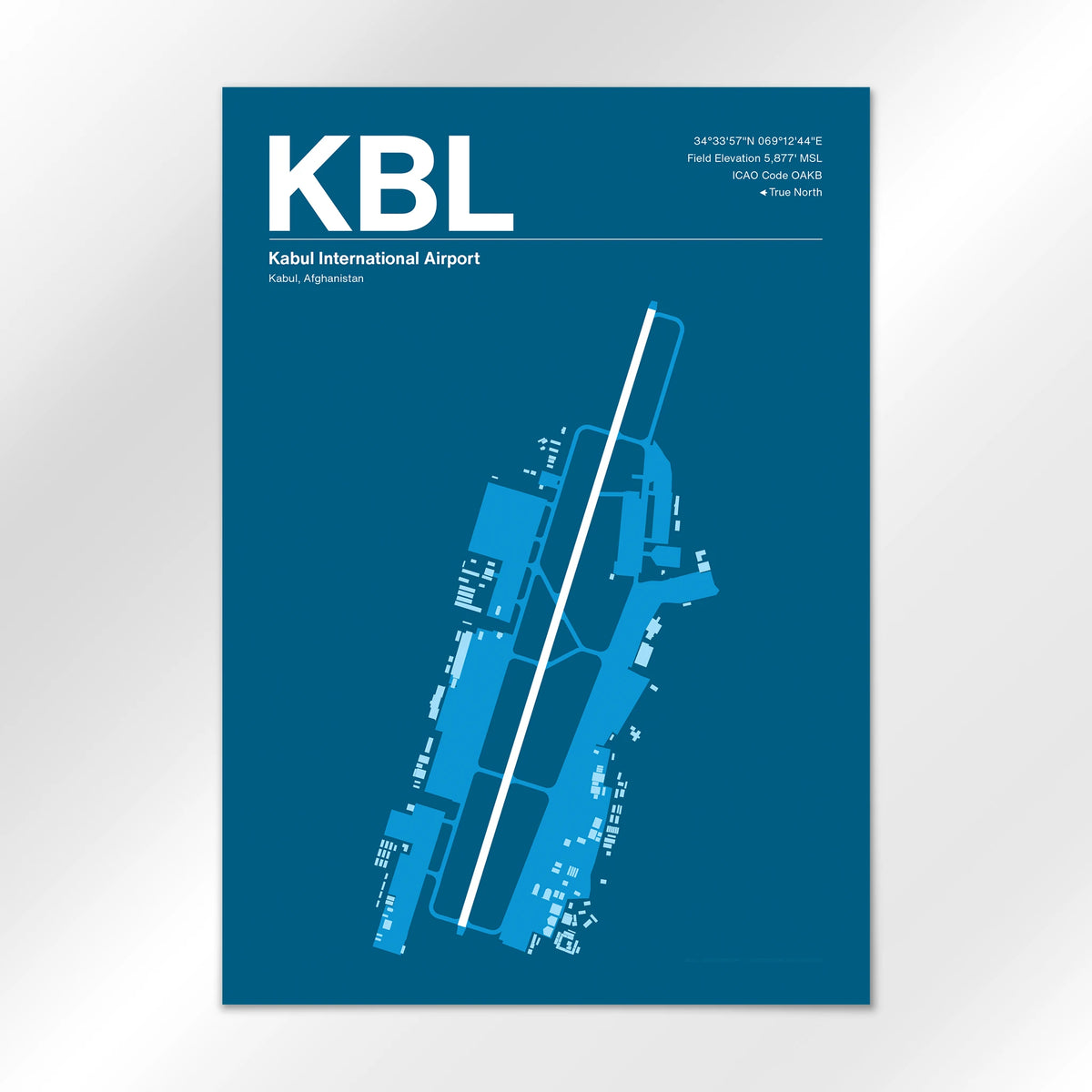 KBL Airport Diagram