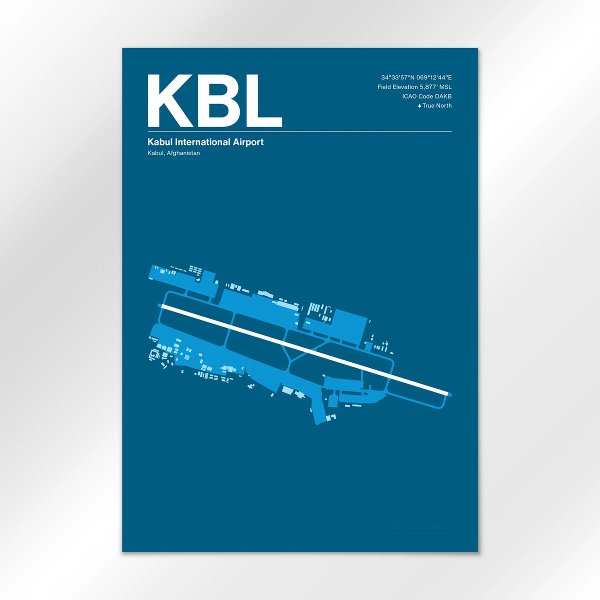 KBL Airport Diagram