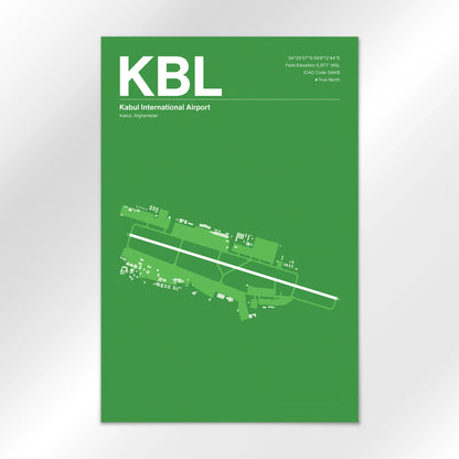 KBL Airport Diagram