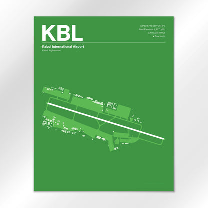 KBL Airport Diagram