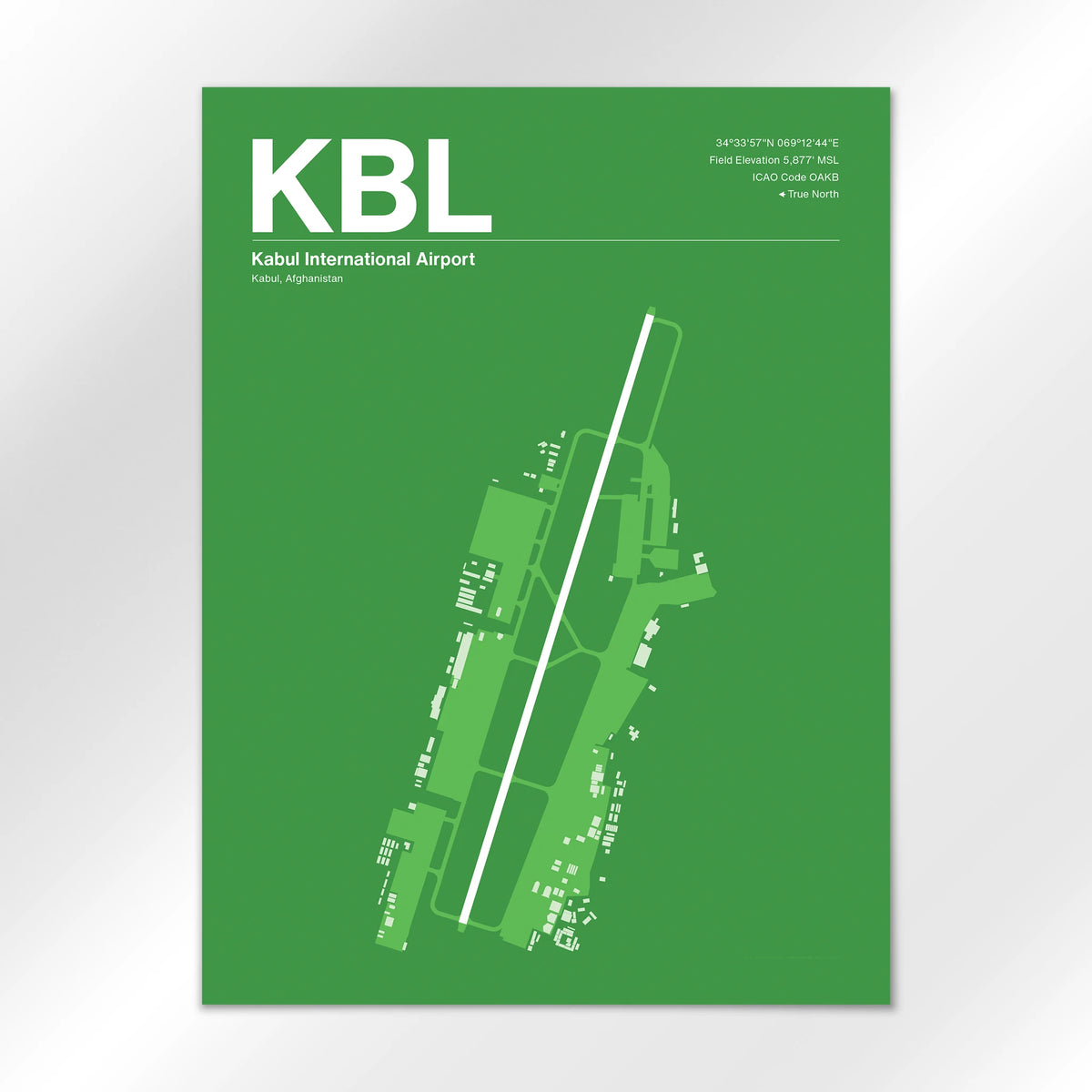 KBL Airport Diagram