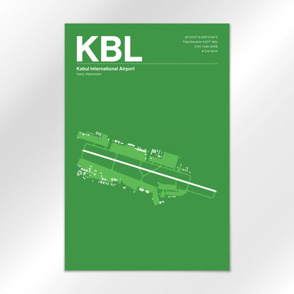 KBL Airport Diagram