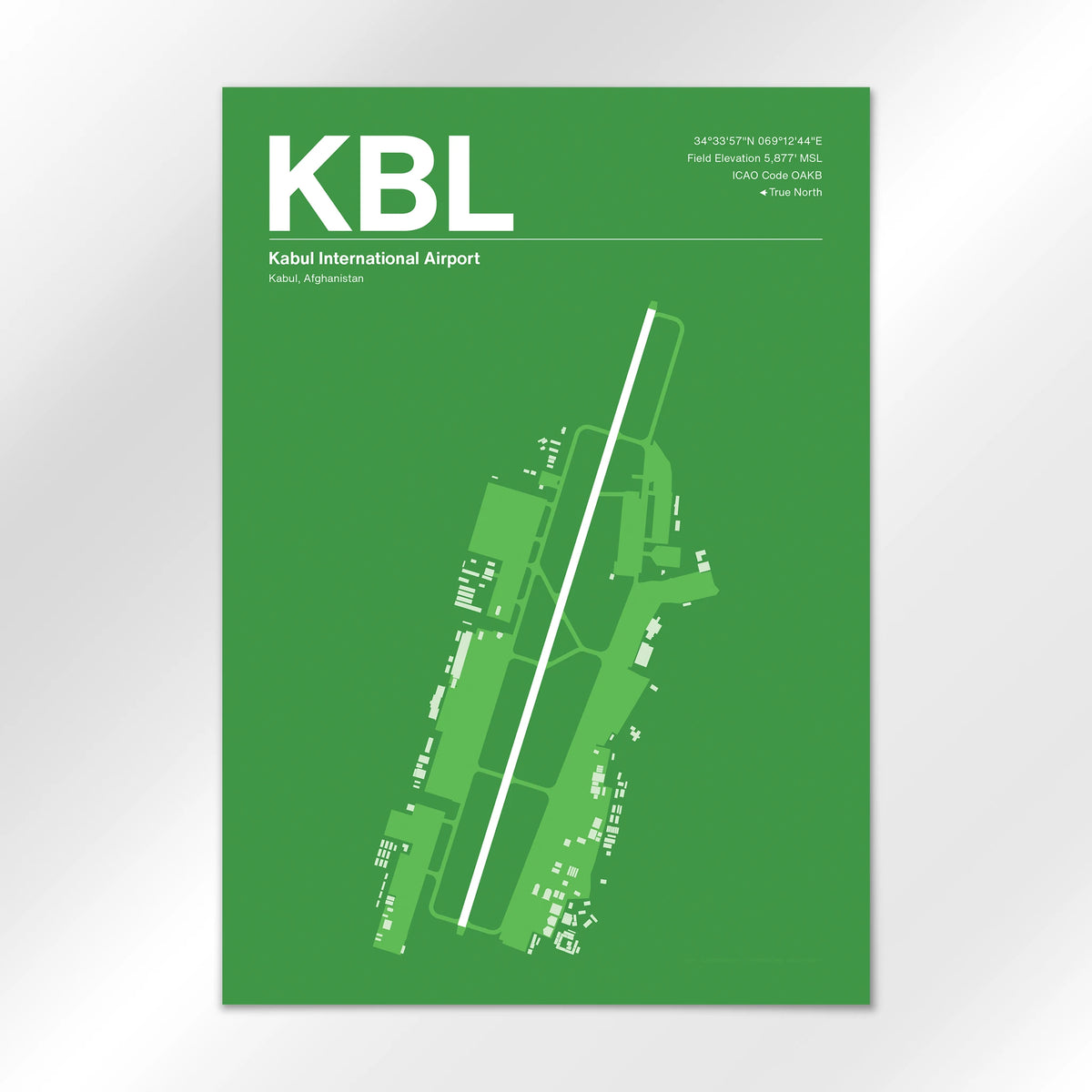 KBL Airport Diagram