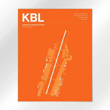 KBL Airport Diagram