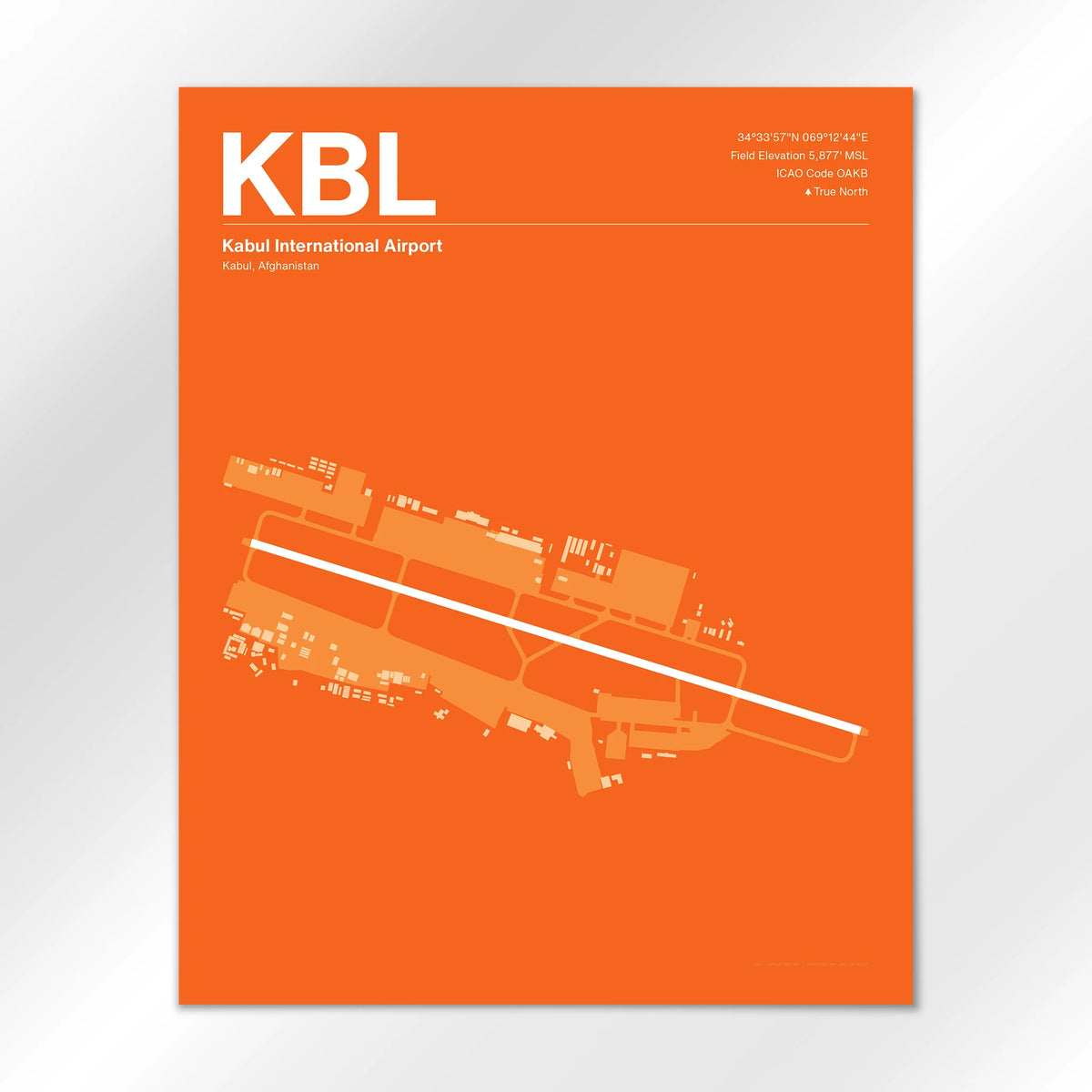 KBL Airport Diagram