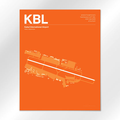 KBL Airport Diagram