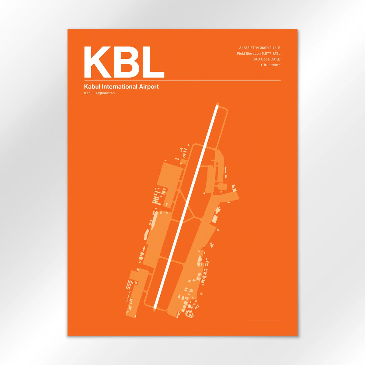 KBL Airport Diagram