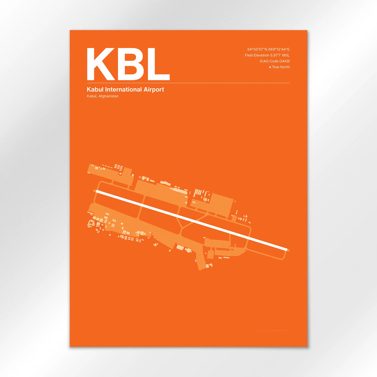 KBL Airport Diagram