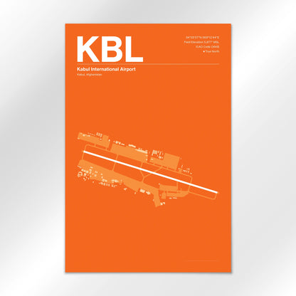 KBL Airport Diagram