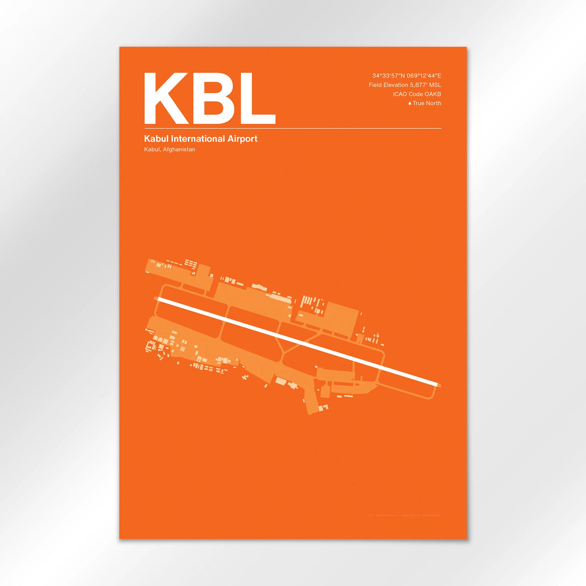 KBL Airport Diagram