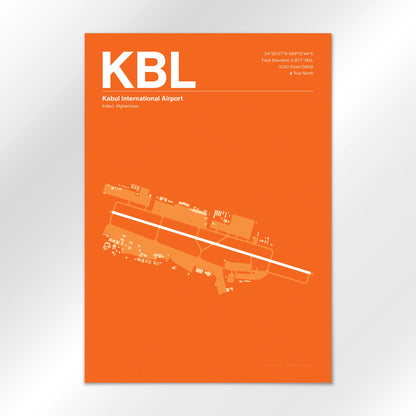 KBL Airport Diagram