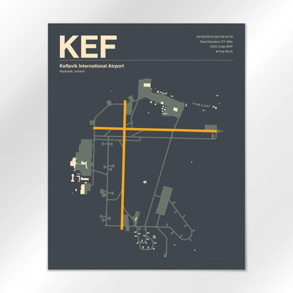 KEF Airport Diagram