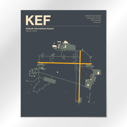 KEF Airport Diagram