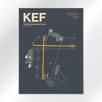 KEF Airport Diagram