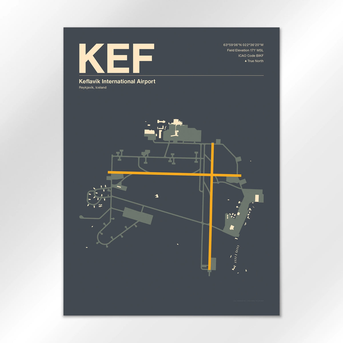 KEF Airport Diagram