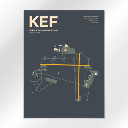 KEF Airport Diagram