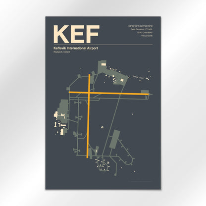 KEF Airport Diagram