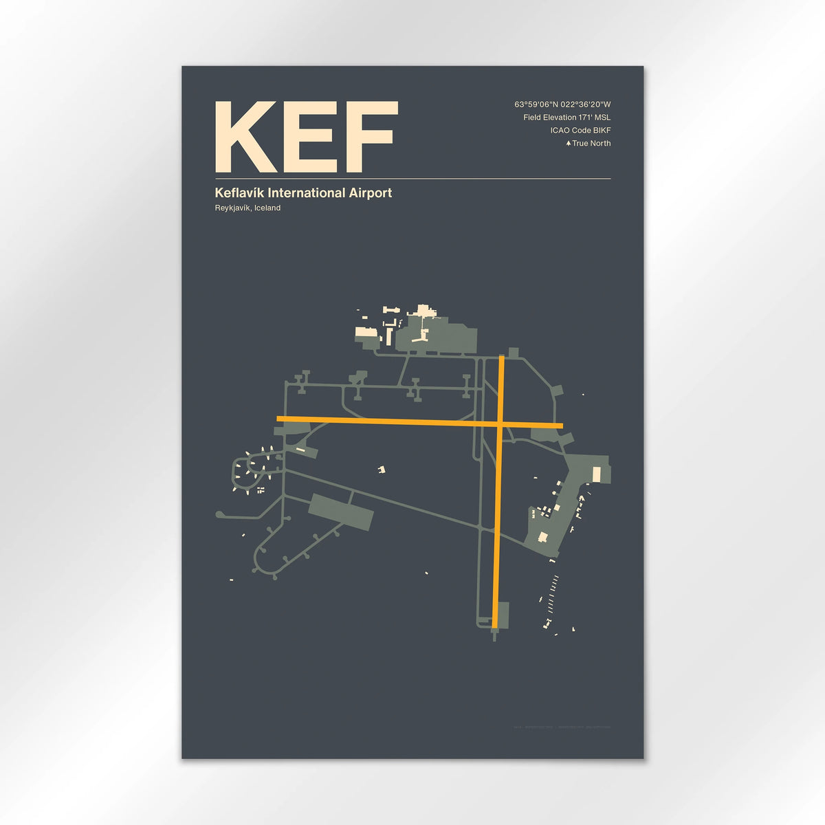 KEF Airport Diagram
