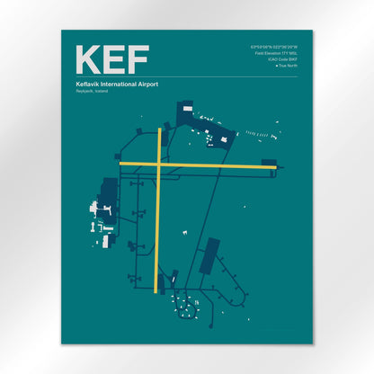 KEF Airport Diagram
