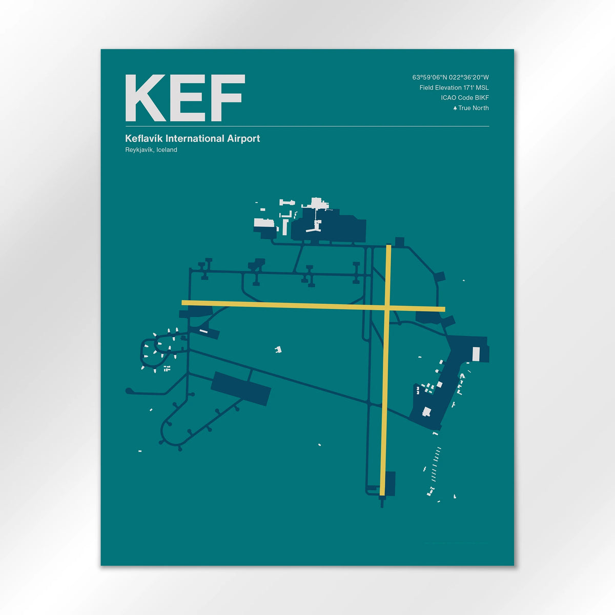 KEF Airport Diagram