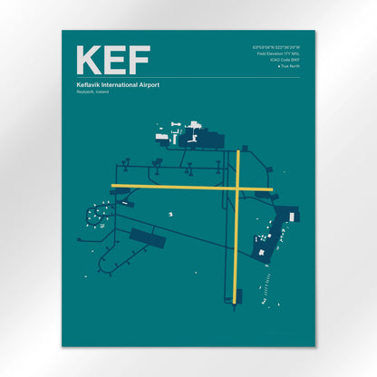 KEF Airport Diagram