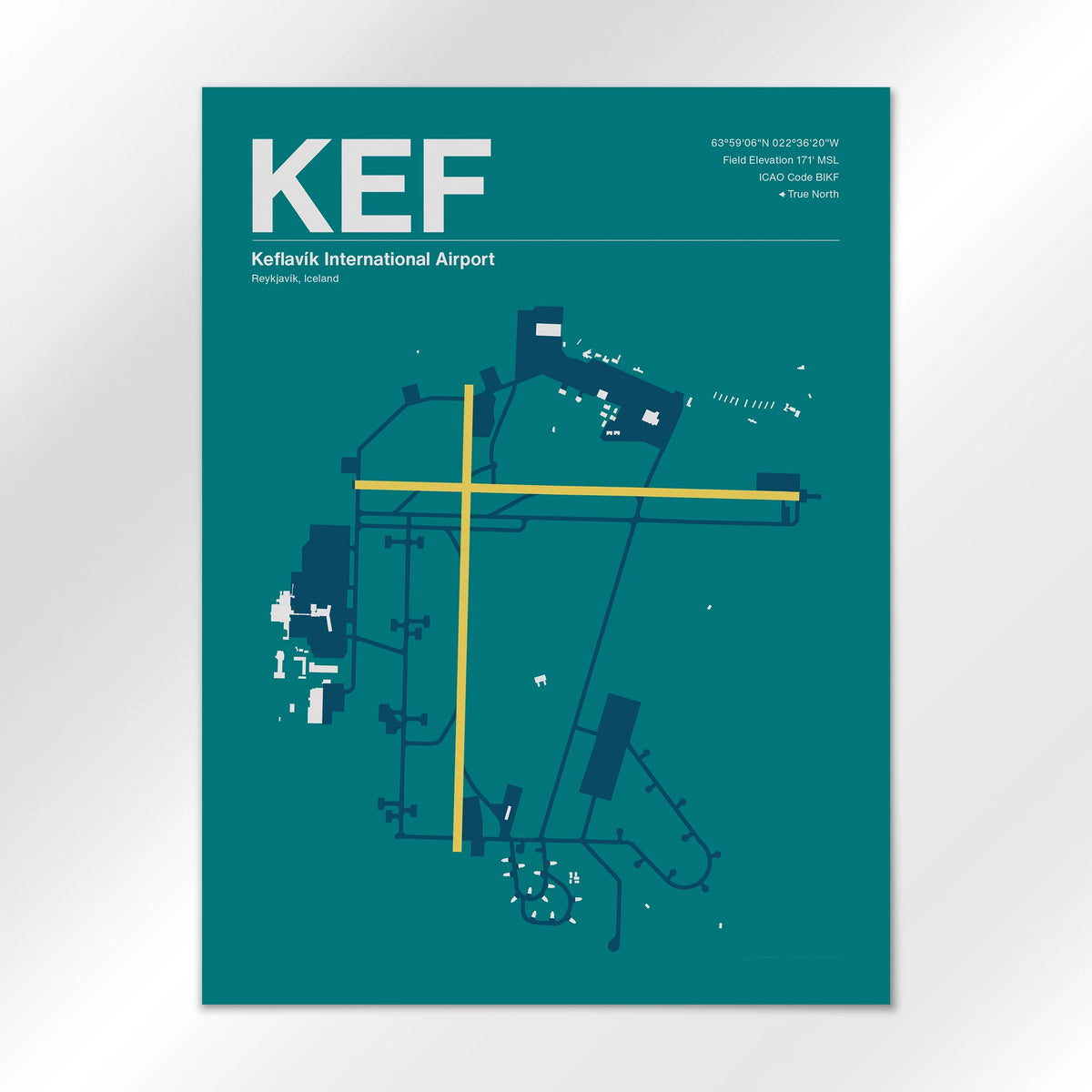 KEF Airport Diagram