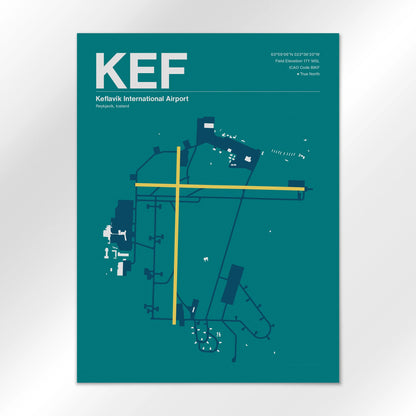 KEF Airport Diagram