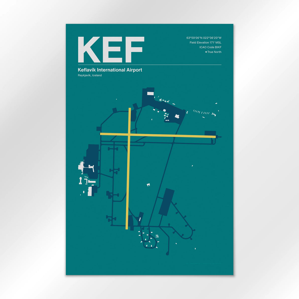 KEF Airport Diagram