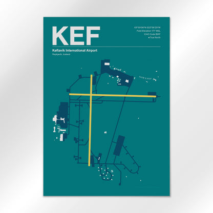 KEF Airport Diagram
